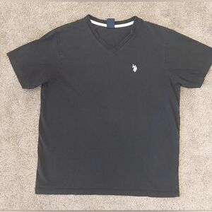 U.S. Polo Assn. Navy V-Neck Tee